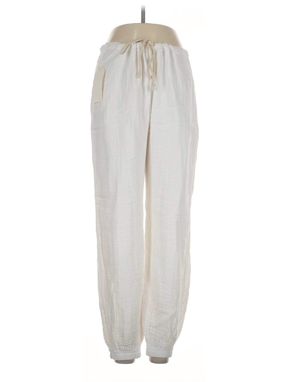 Donni Cotton Pants NWT size S/M Ivory White color
